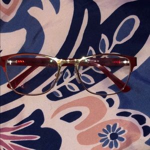 Gold rimmed reading Glasses